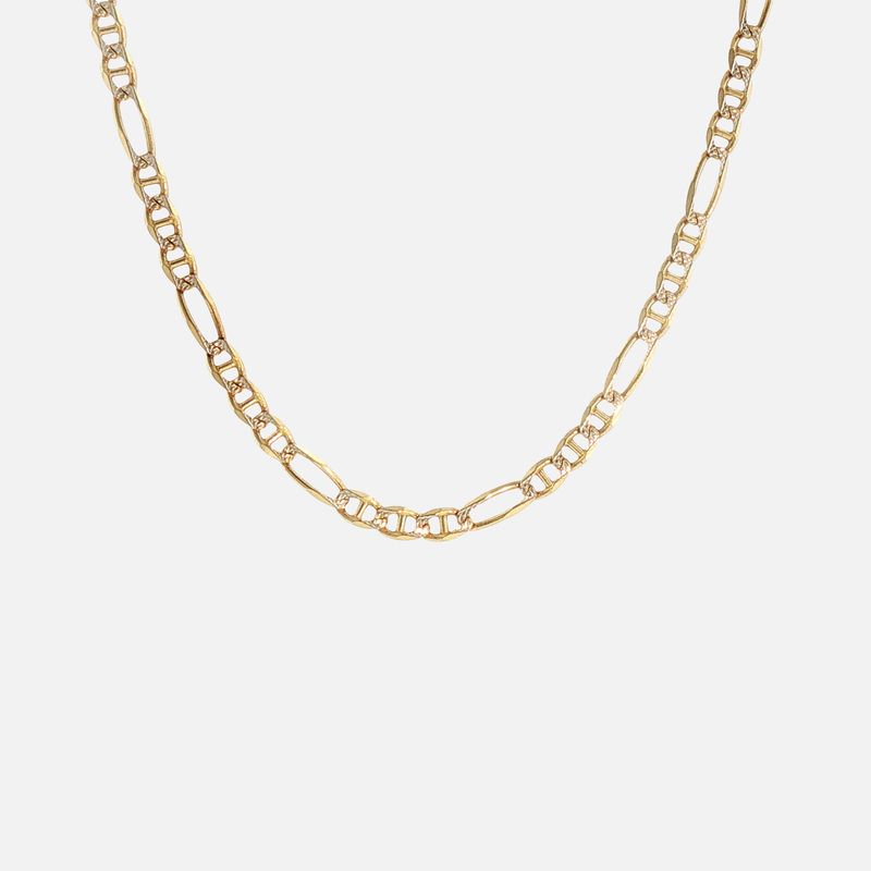 Cadena Mixta Diam. 14K 9.4g 63cm
