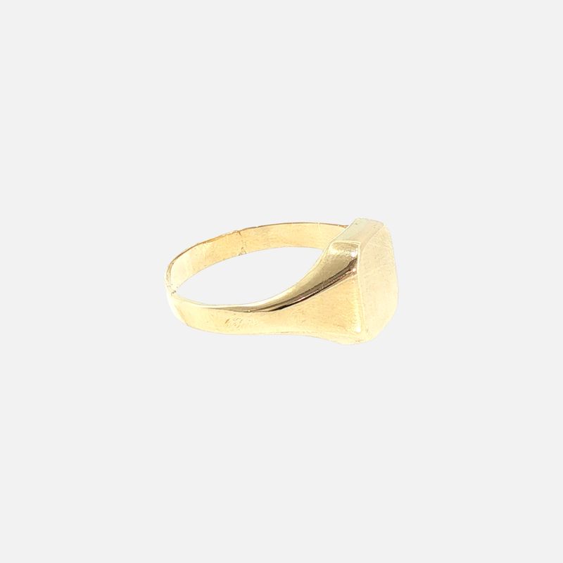 Anillo Tipo Sello 14K 3.8g #11