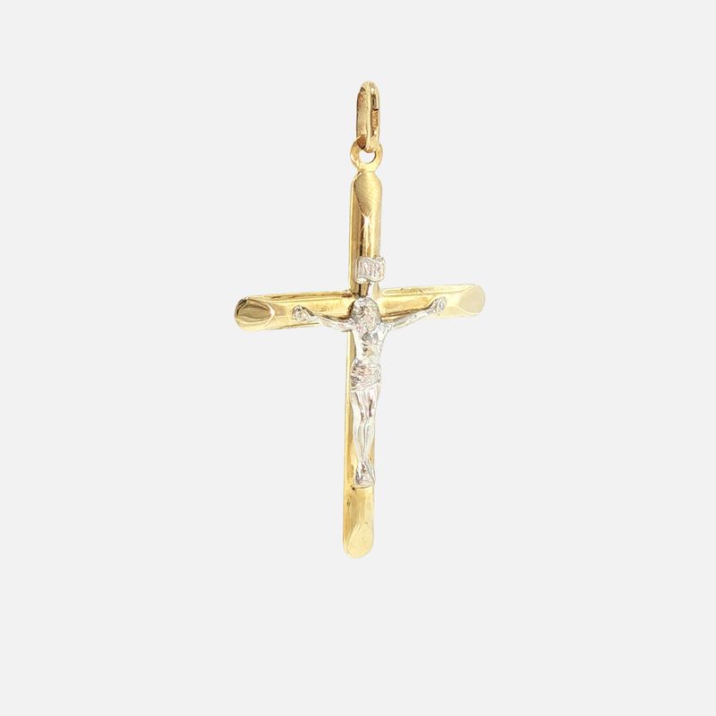 Dije Cruz Cristo 14K 2.8g