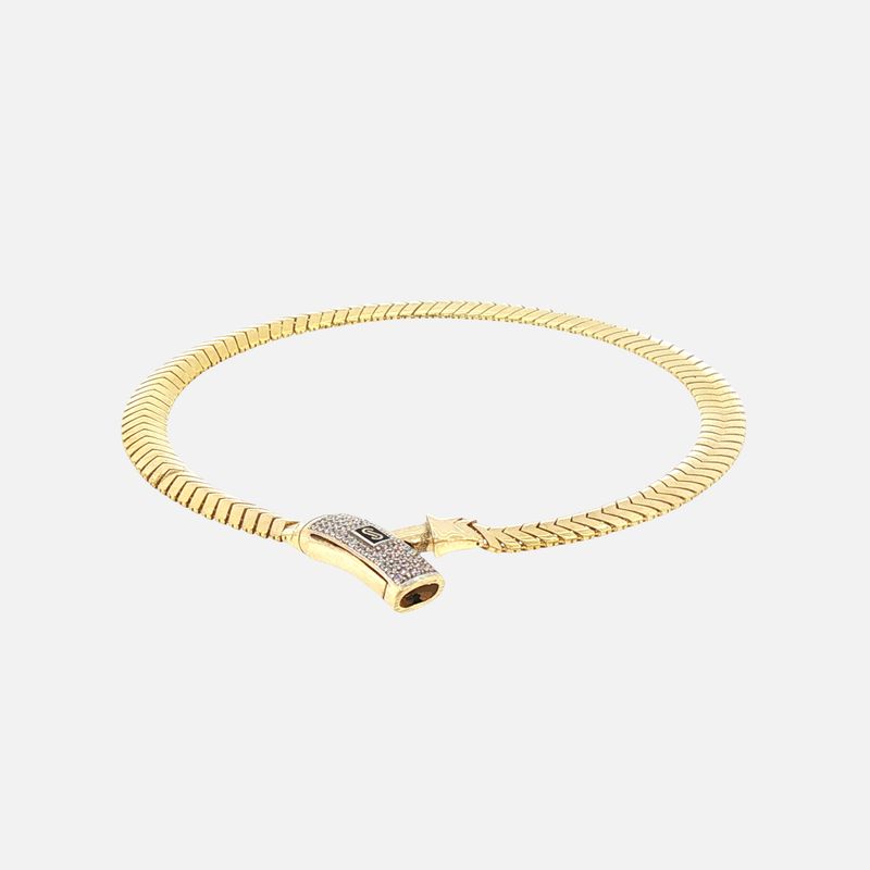 Pulso Tipo Monaco 14K 5.5g 20cm
