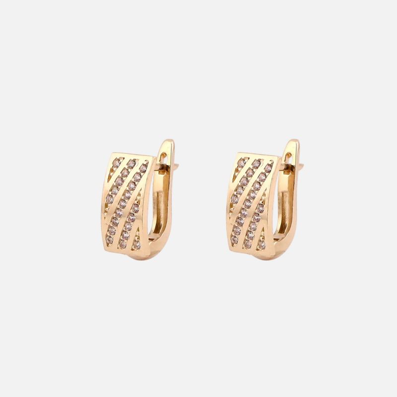 Arete Patente C/p Diagonal 14K 2.5g