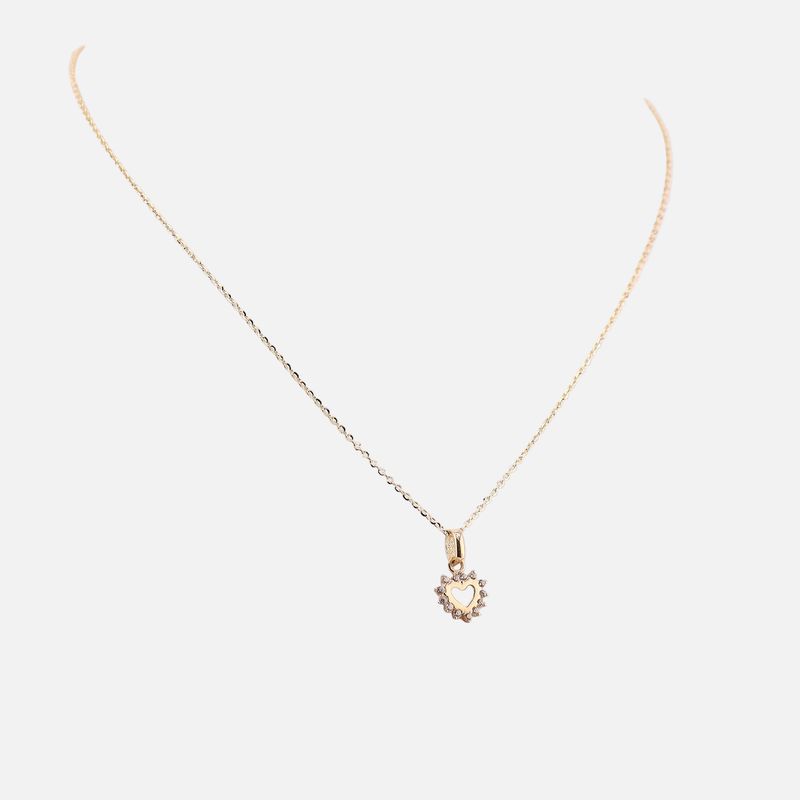 Gragantilla Corazon C/p 14K 2g