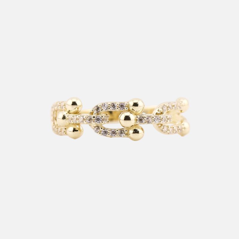 Anillo Tifanny C/p 10K 2.2g #7.5