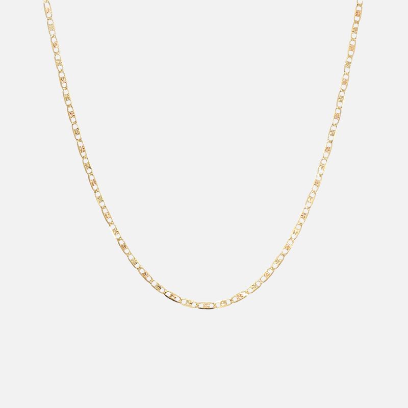 Cadena Valentino 14K 3g 60cm