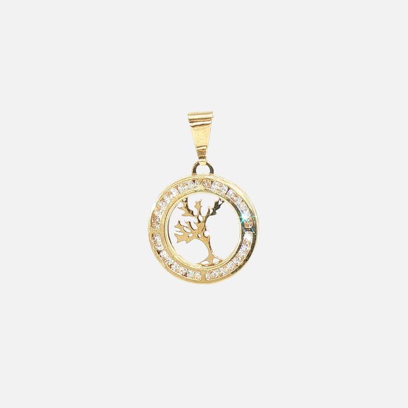 Dije Arbol 10K 0.8g