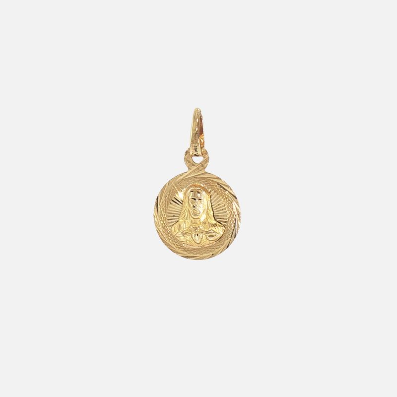 Dije Sagrado Corazon 14K 1.1g