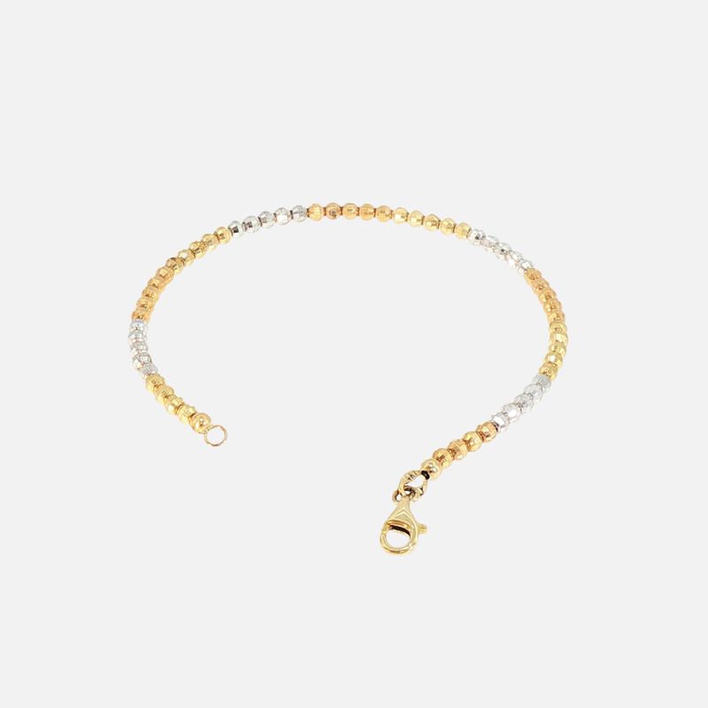 Pulsera Borlas 14K 18cm 4.8g