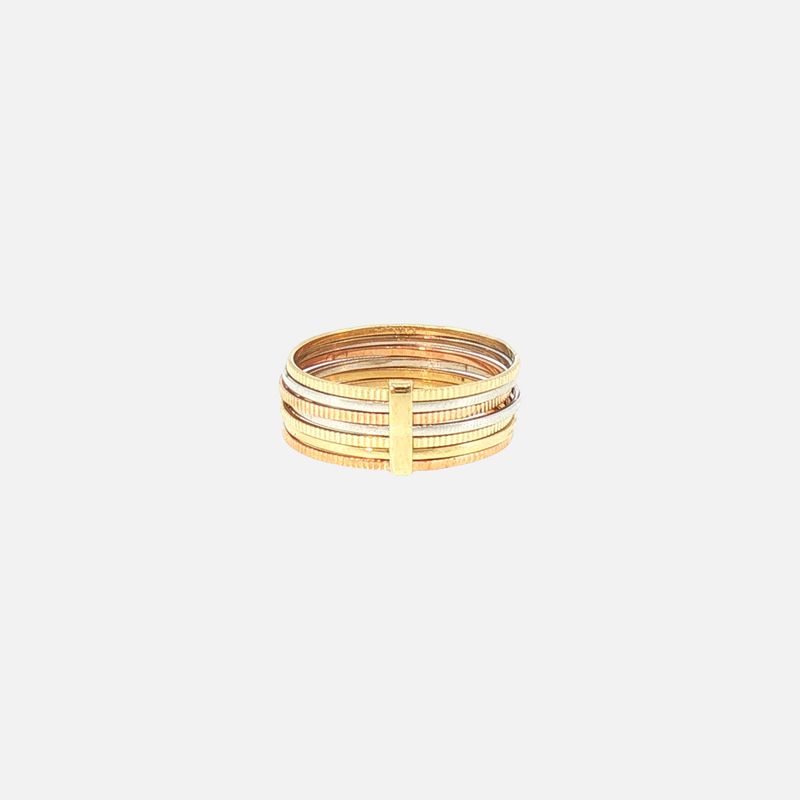 Anillo Semanario 14K 3.1g #9