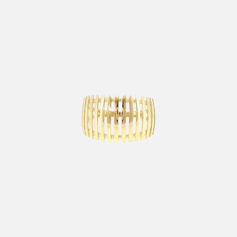 Anillo Lineas 14K 2.4g #7