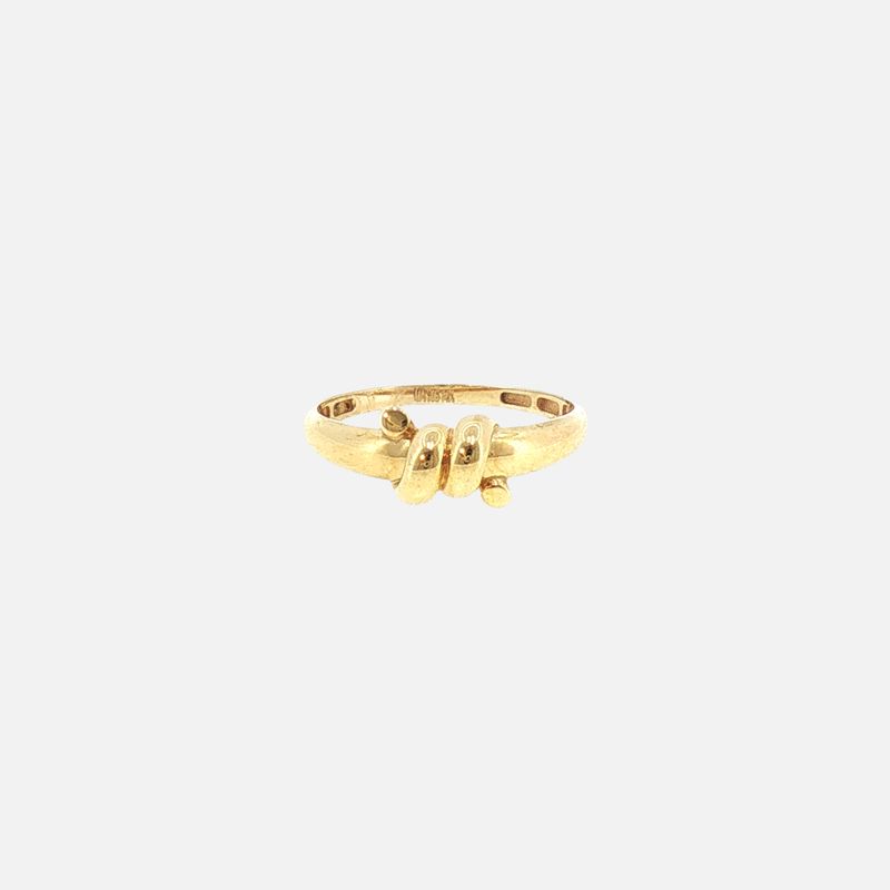 Anillo Cuerda 14K 2.1g #7.5