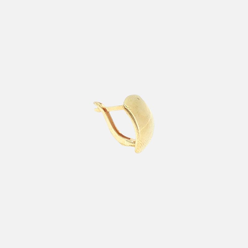 Aretes Lisos 14K 1.6g